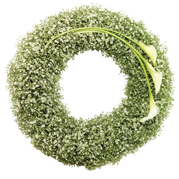 WR5 Gypsophila Wreath